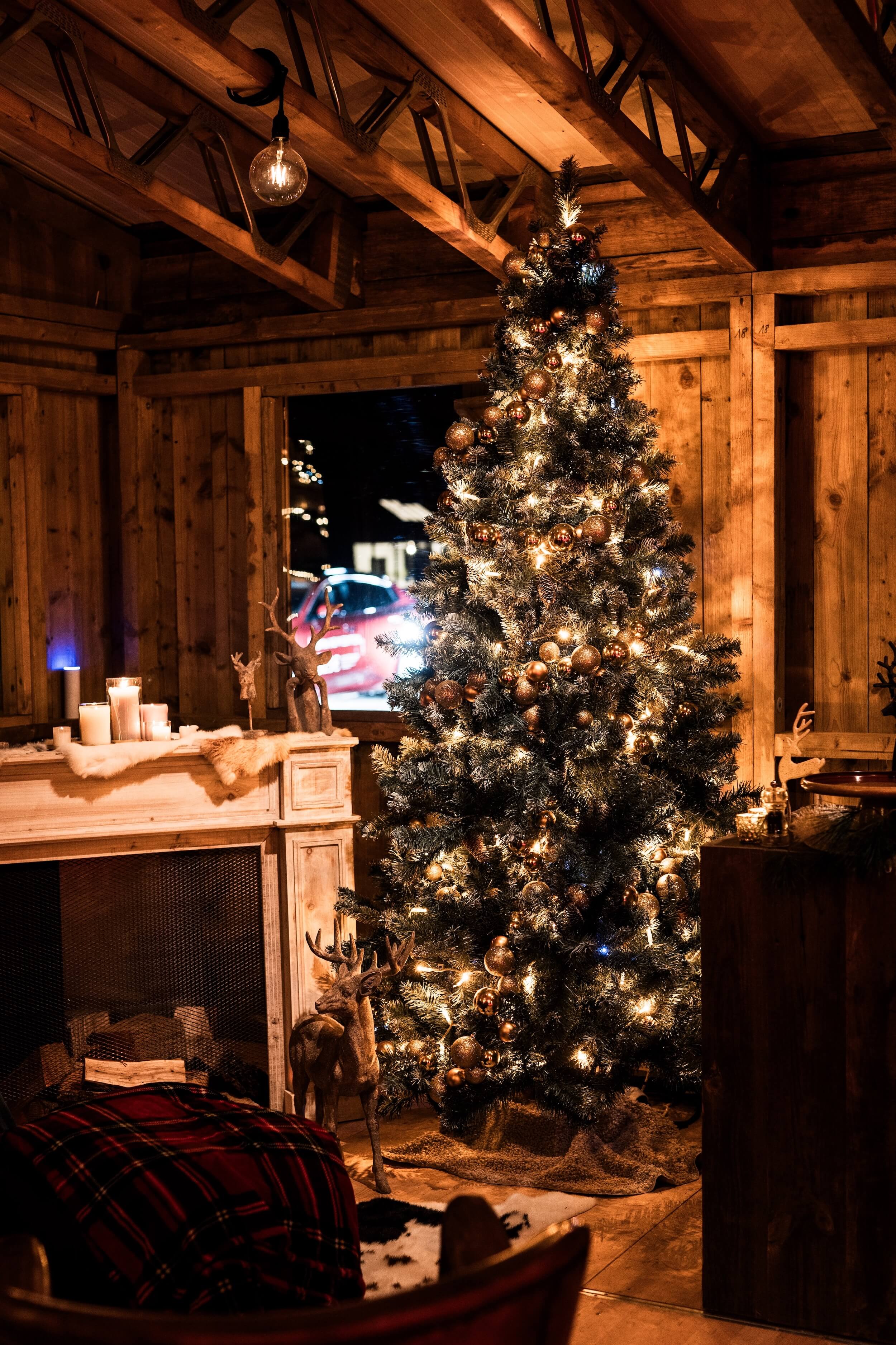 restaurant chalet éphémère